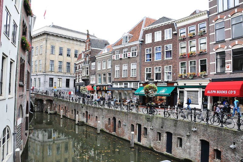 Det livsbejakande Nederländerna har gått till dödsbejakande. Bild från staden Utrecht.