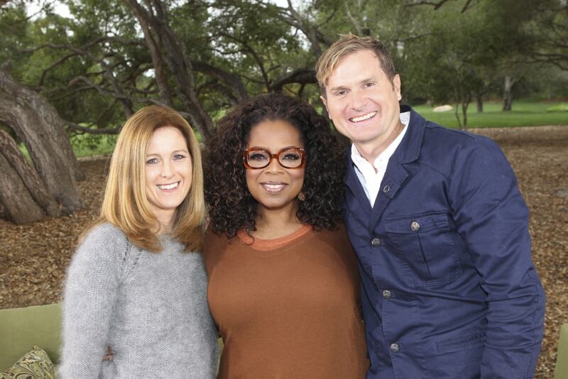 Rob Bell hos Oprah Winfrey.