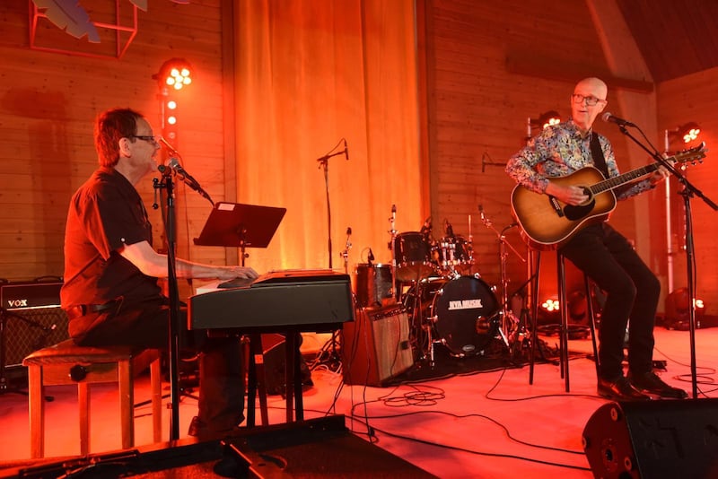 Per-Erik Hallin och Bengt Johansson körde två set på Gullbrannafestivalen 2019.