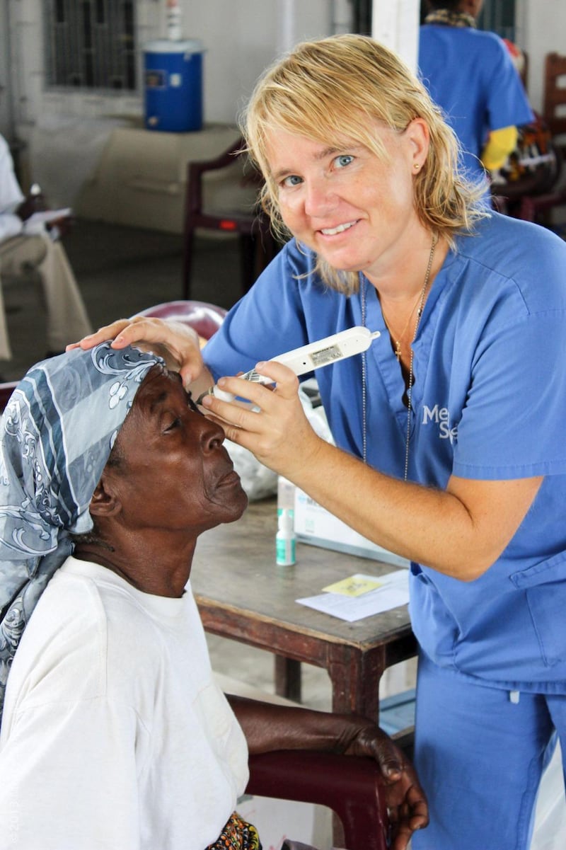 På Mercy Ships får människor hopp och livsgnistan kommer tillbaka, säger Anneli Persson.