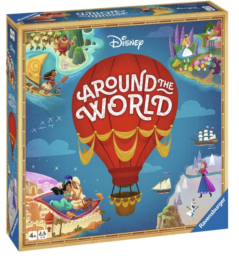 Omslag till brädspelet: Disney - Around the World