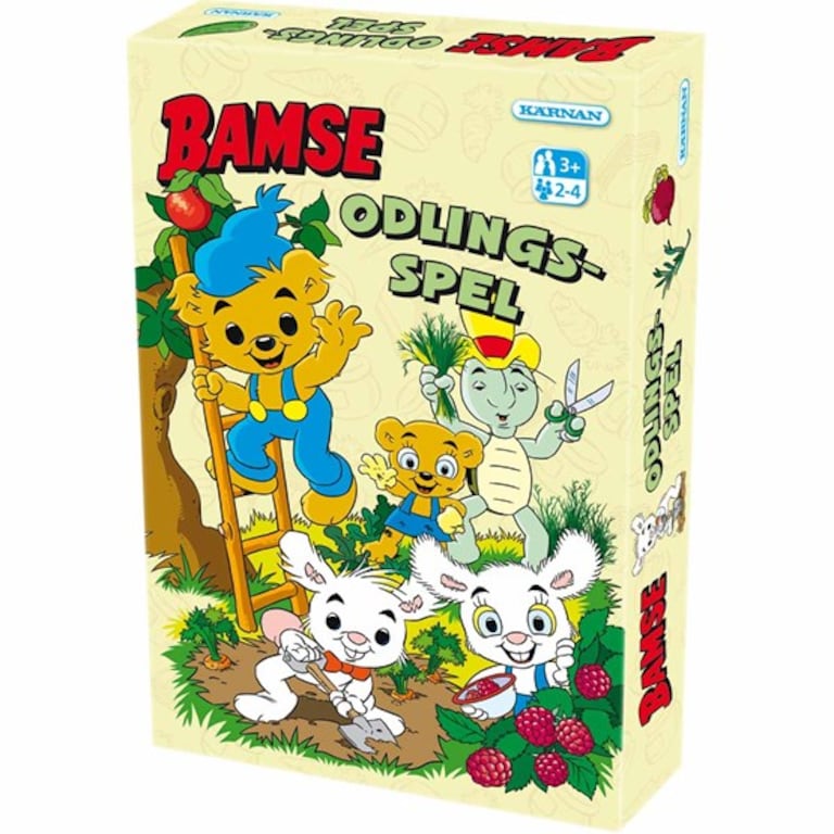 Omslag, Bamse Odlingsspel.