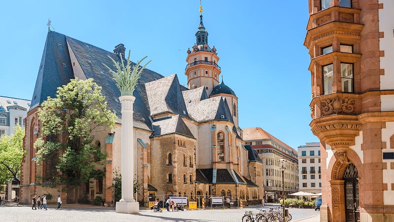 Nikolaikyrkan i Leipzig.