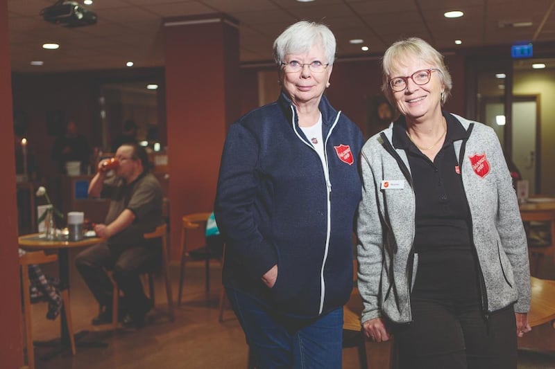 Margareta Linander och Kristina Strömqvist.