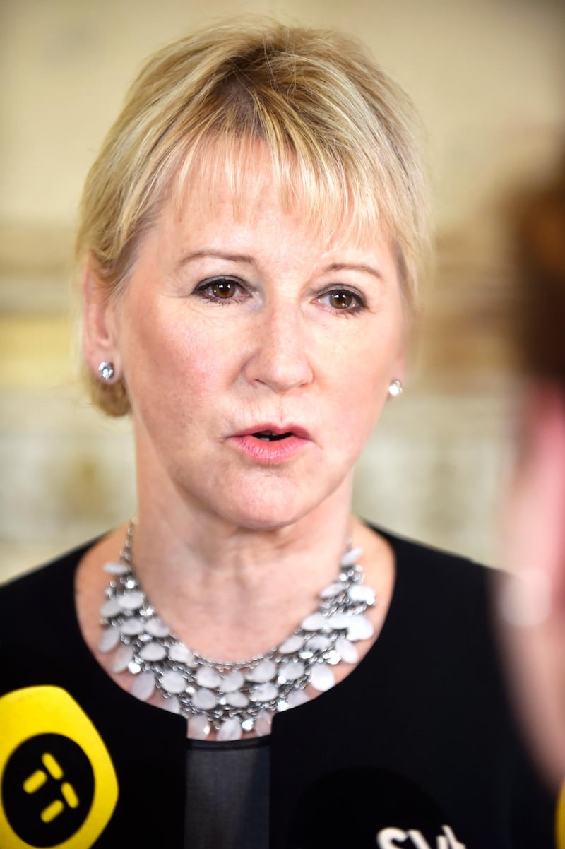 Margot Wallström.