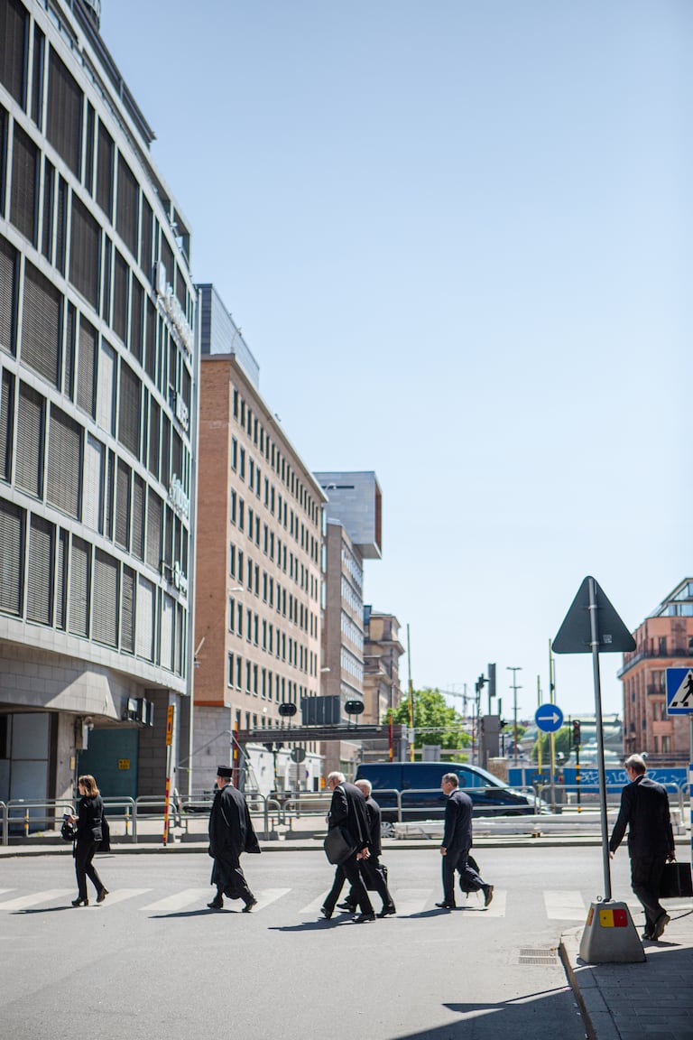 Den nyvalde presidenten Mgr. Mariano Crociata för den katolska kommissionen COMECE. Mgr. Mariano Crociata besökte Sverige och socialminister Jakob Forssmed.