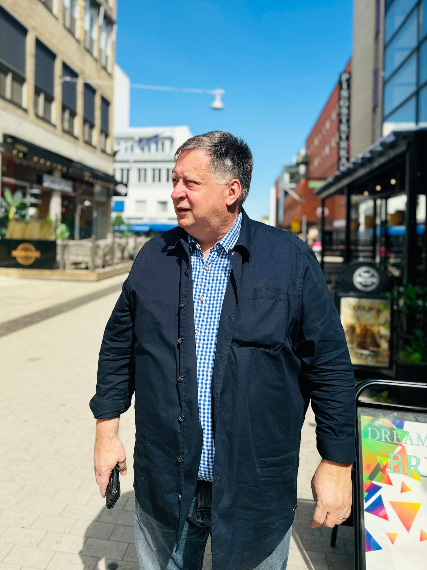 Dan Salomonsson är föreståndare i Uppsala pingst och aktuell med boken ”Himlen” (Libris).