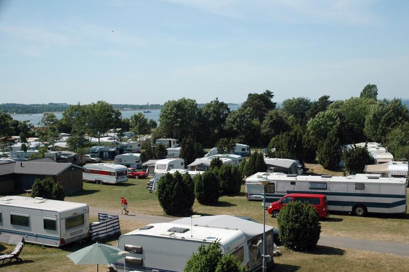 Klintagården, camping