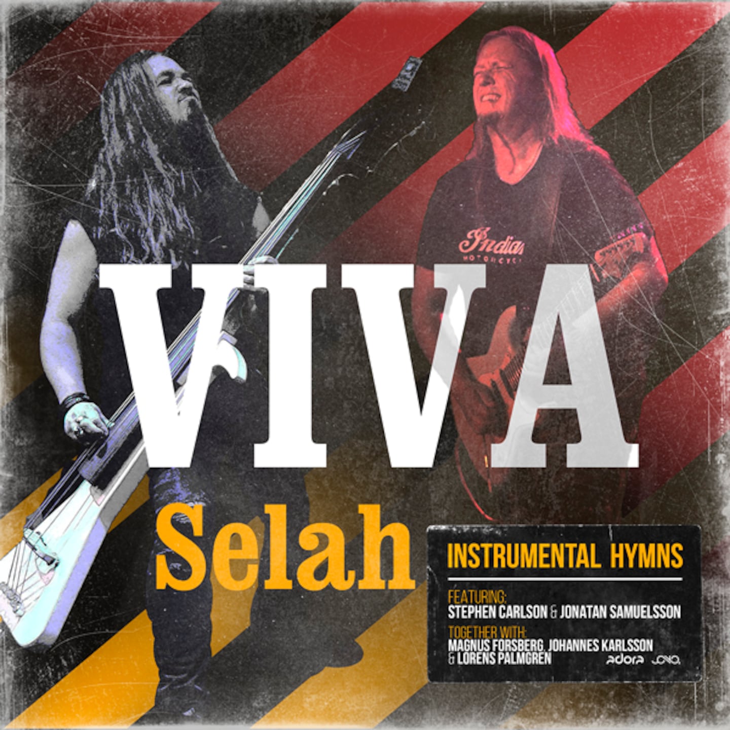 Stephen Carlson och Jonathan Samuelsson "Viva – Selah" Skivomslag (2020).