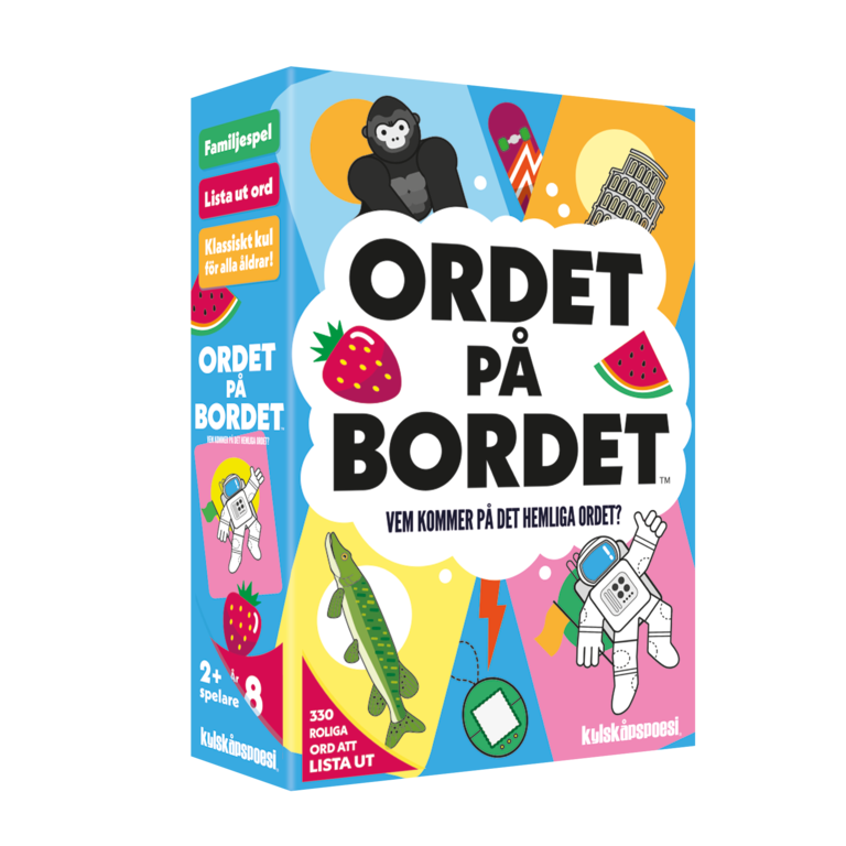 Brädspelet Ordet på bordet